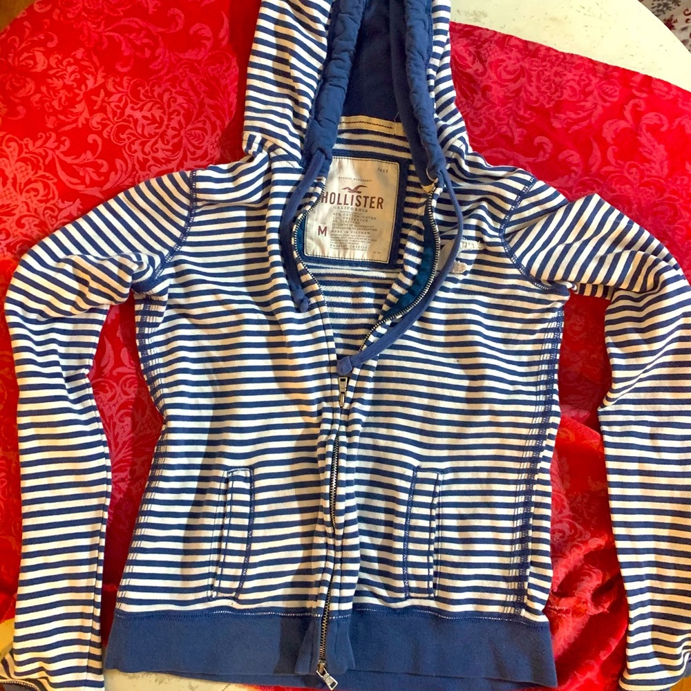 Hollister Zip Up Hoodie